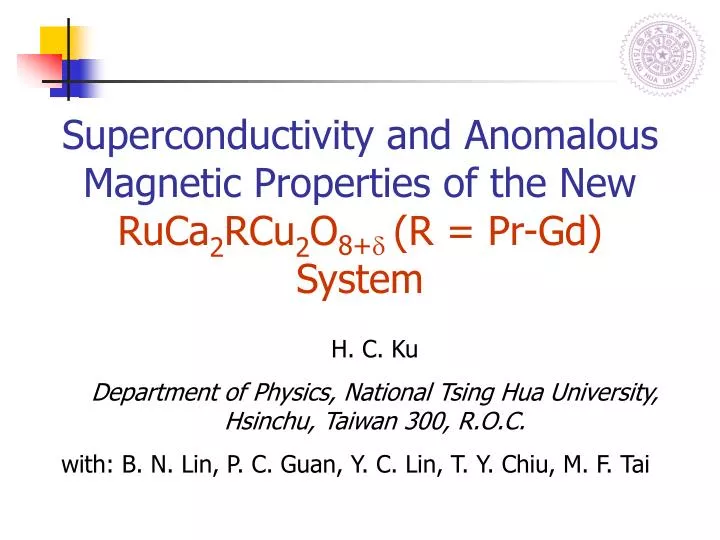 superconductivity and anomalous magnetic properties of the new ru ca 2 rcu 2 o 8 r pr gd system
