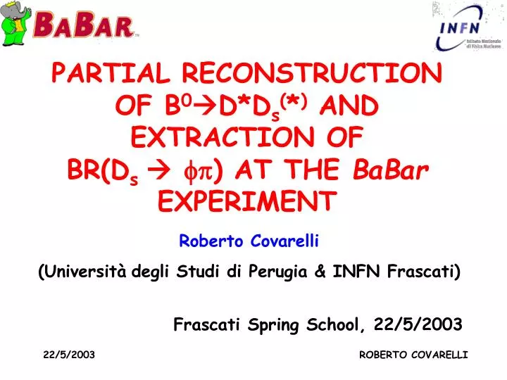 partial reconstruction of b 0 d d s and extraction of br d s fp at the babar experiment