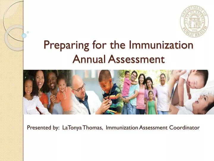 preparing for the immunization annual assessment