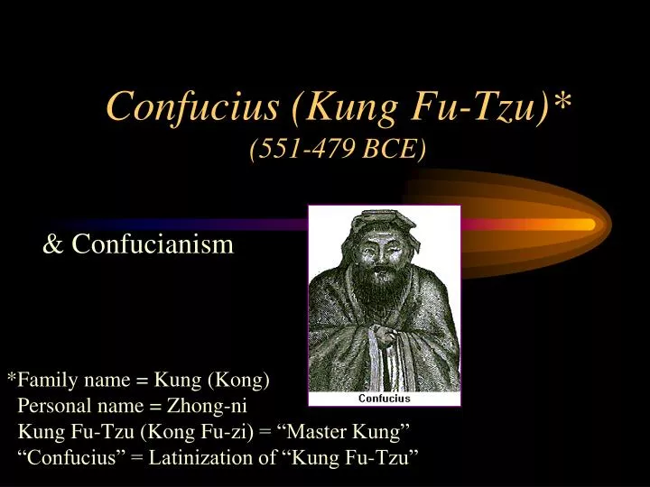 confucius kung fu tzu 551 479 bce
