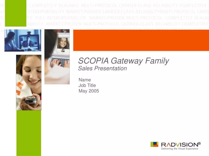 scopia gateway family sales presentation