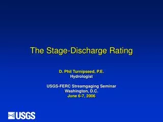 The Stage-Discharge Rating