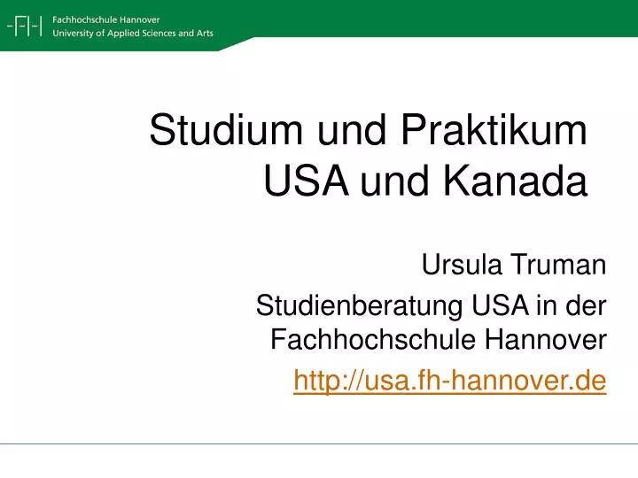 studium und praktikum usa und kanada