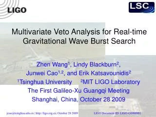 Multivariate Veto Analysis for Real-time Gravitational Wave Burst Search