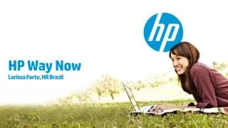 HP W ay Now Larissa Forte, HR Brazil