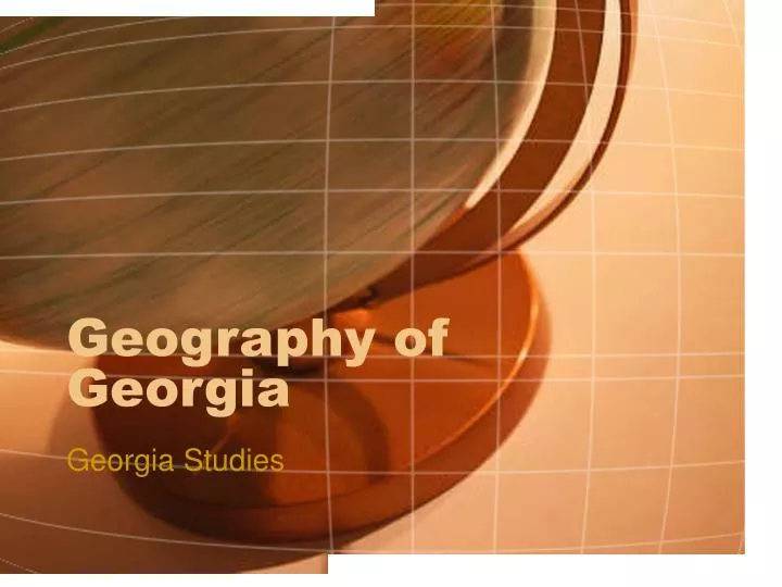 geography of georgia