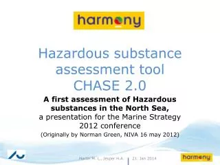 Hazardous substance assessment tool CHASE 2.0