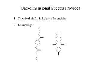 One-dimensional Spectra Provides