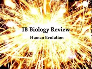 IB Biology Review