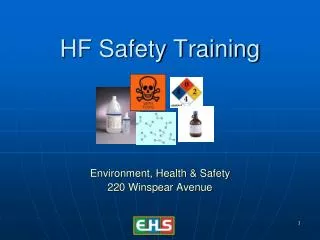 HF Safety Training