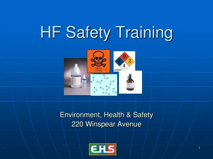 hf safety training