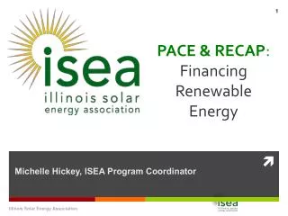 PACE &amp; RECAP : Financing Renewable Energy