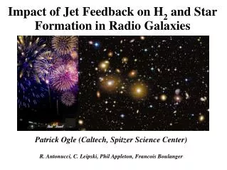 Impact of Jet Feedback on H 2 and Star Formation in Radio Galaxies