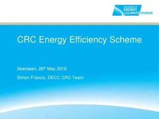 CRC Energy Efficiency Scheme