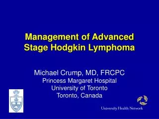 Management of Advanced Stage Hodgkin Lymphoma