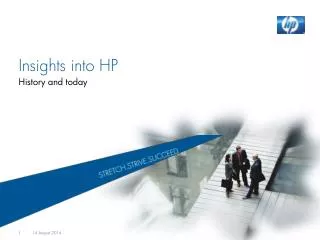 Insights into HP History and today