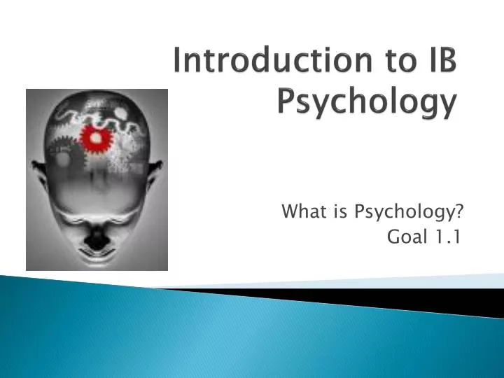 introduction to ib psychology