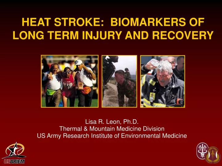 heat stroke biomarkers of long term injury and recovery