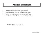 Angular Momentum - slide 1