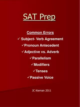 SAT Prep