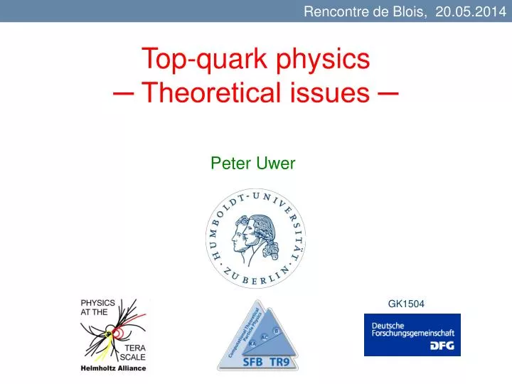 top quark physics theoretical issues
