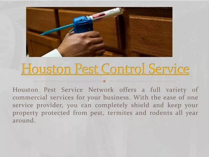 houston pest control service