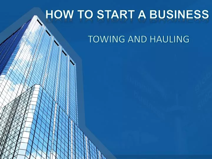 how to start a business