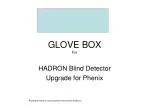 GLOVE BOX For - slide 1