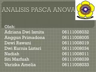 analisis pasca anova