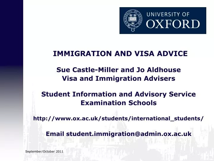 immigration and visa advice