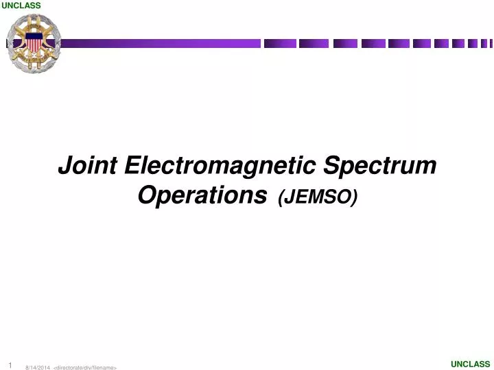 joint electromagnetic spectrum operations jemso