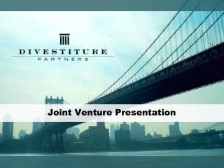 Joint Venture Presentation
