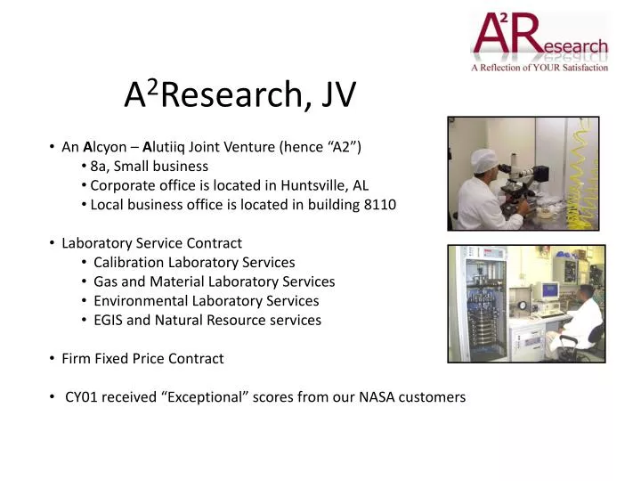 a 2 research jv