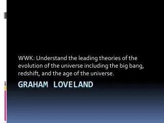 Graham Loveland