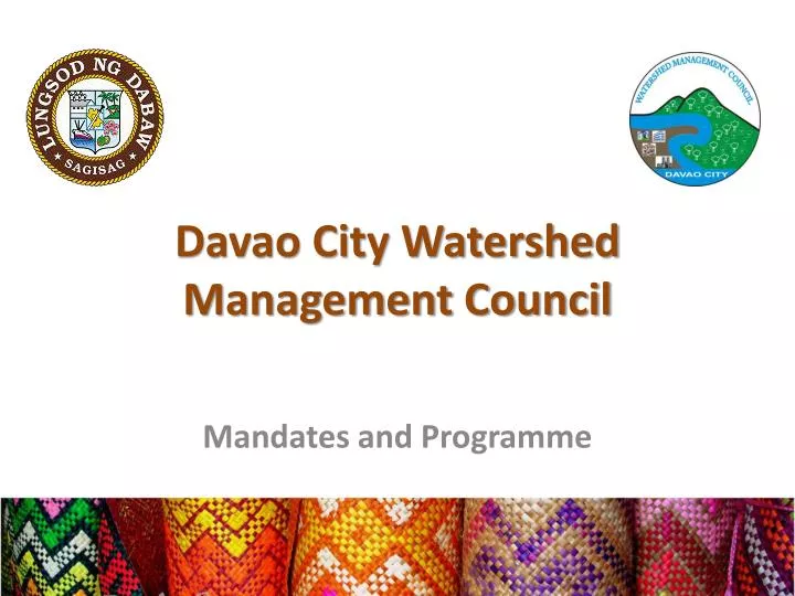 davao city watershed management council