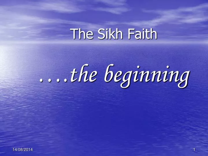 the sikh faith