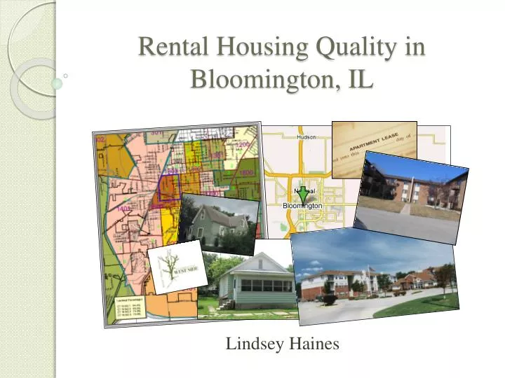 rental housing quality in bloomington il
