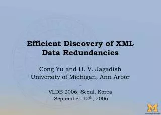 Efficient Discovery of XML Data Redundancies
