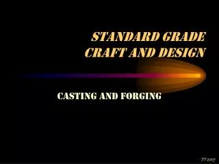 Standard Grade Craft and Design