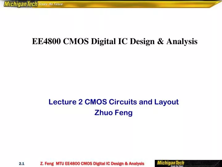 ee4800 cmos digital ic design analysis