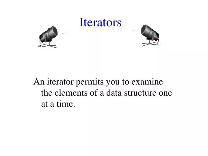 iterators