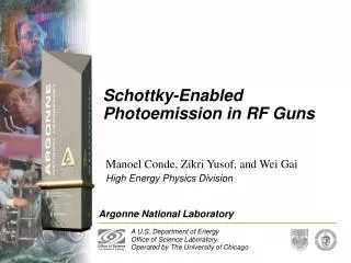 Schottky-Enabled Photoemission in RF Guns