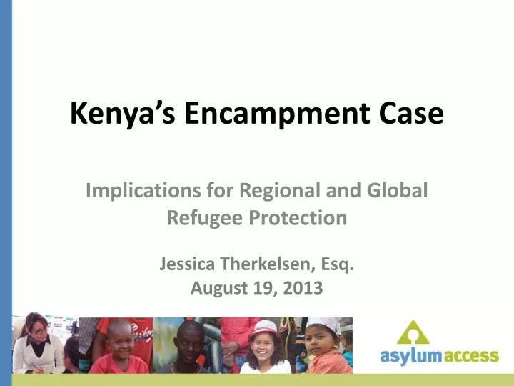 kenya s encampment case