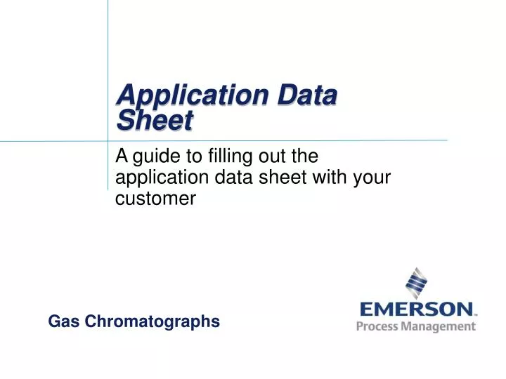 application data sheet