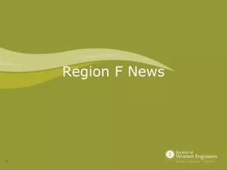 Region F News