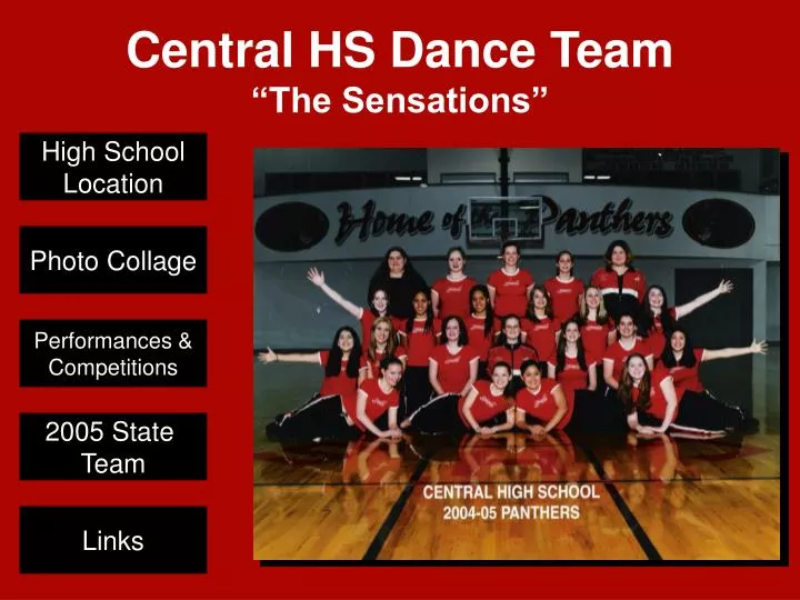 central hs dance team the sensations