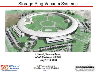 Storage Ring Vacuum Systems