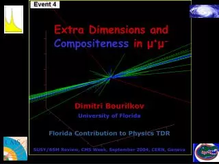 Extra Dimensions and Compositeness in ? + ? -