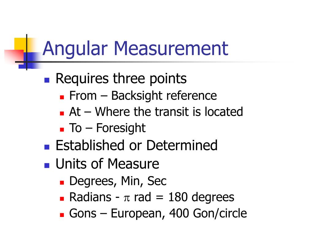 PPT - Angular Measurement PowerPoint Presentation, free download - ID ...
