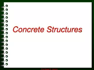 Concrete Structures